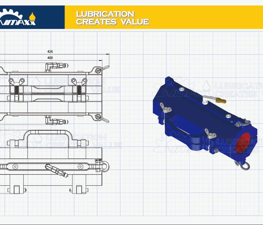 Heavy Duty Wire Rope Cleaner & Lubricator